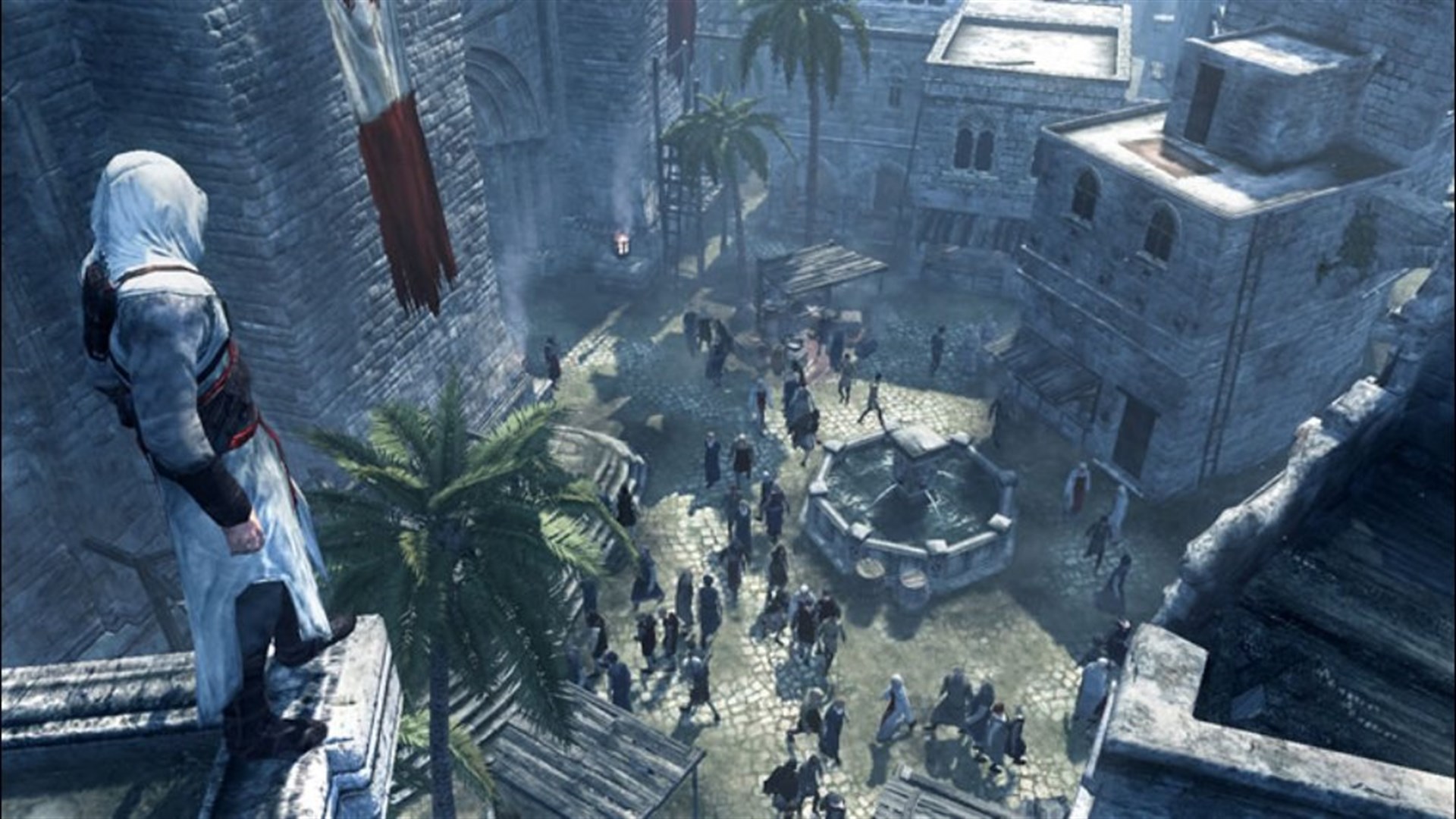 Первые ассасины игра. Assassin's Creed 1. Ассасин Крид 2007. Assassin's Creed 1 ps3 screenshot. Assassin's Creed 2008.