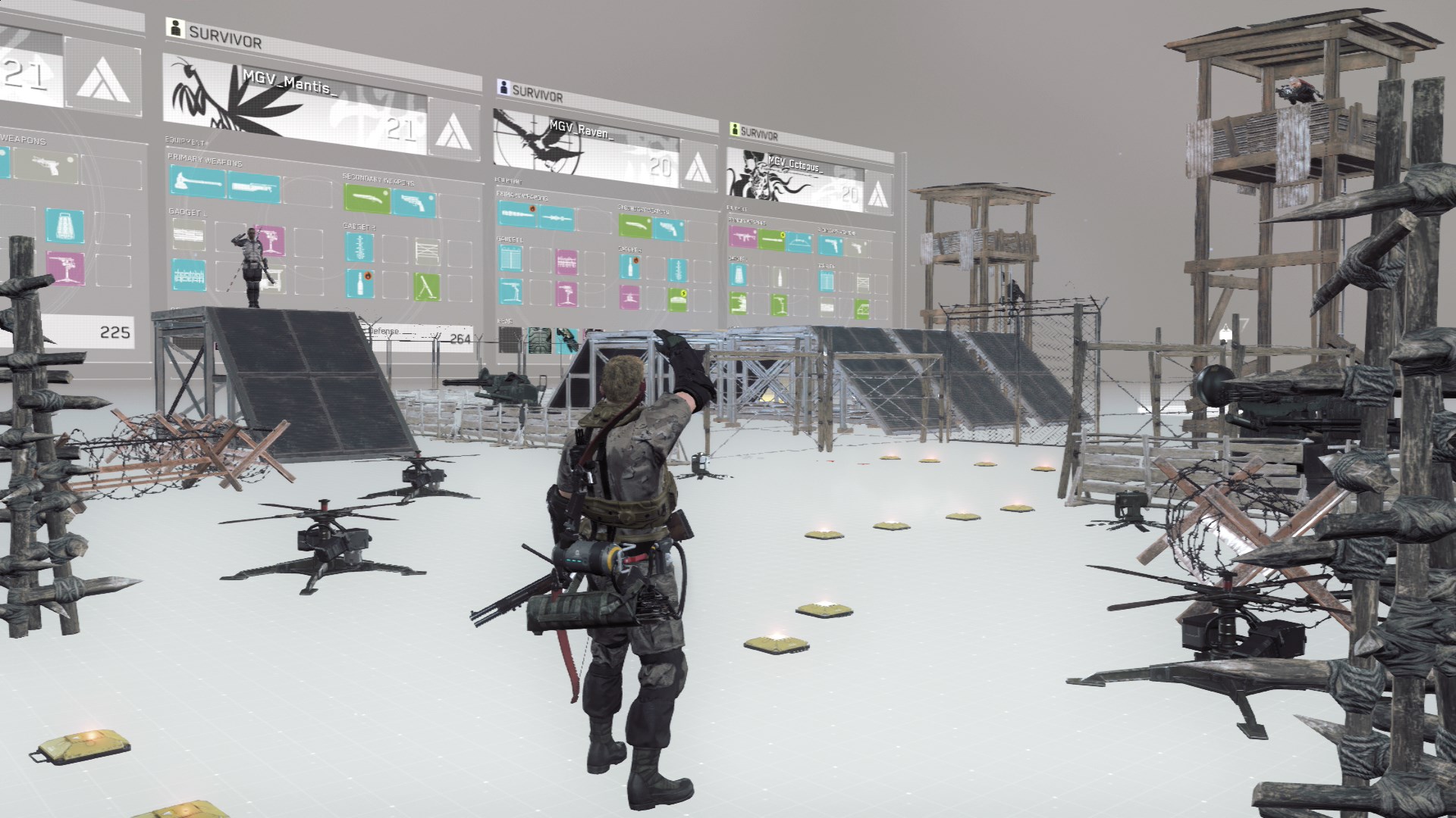Чертежи metal gear survive
