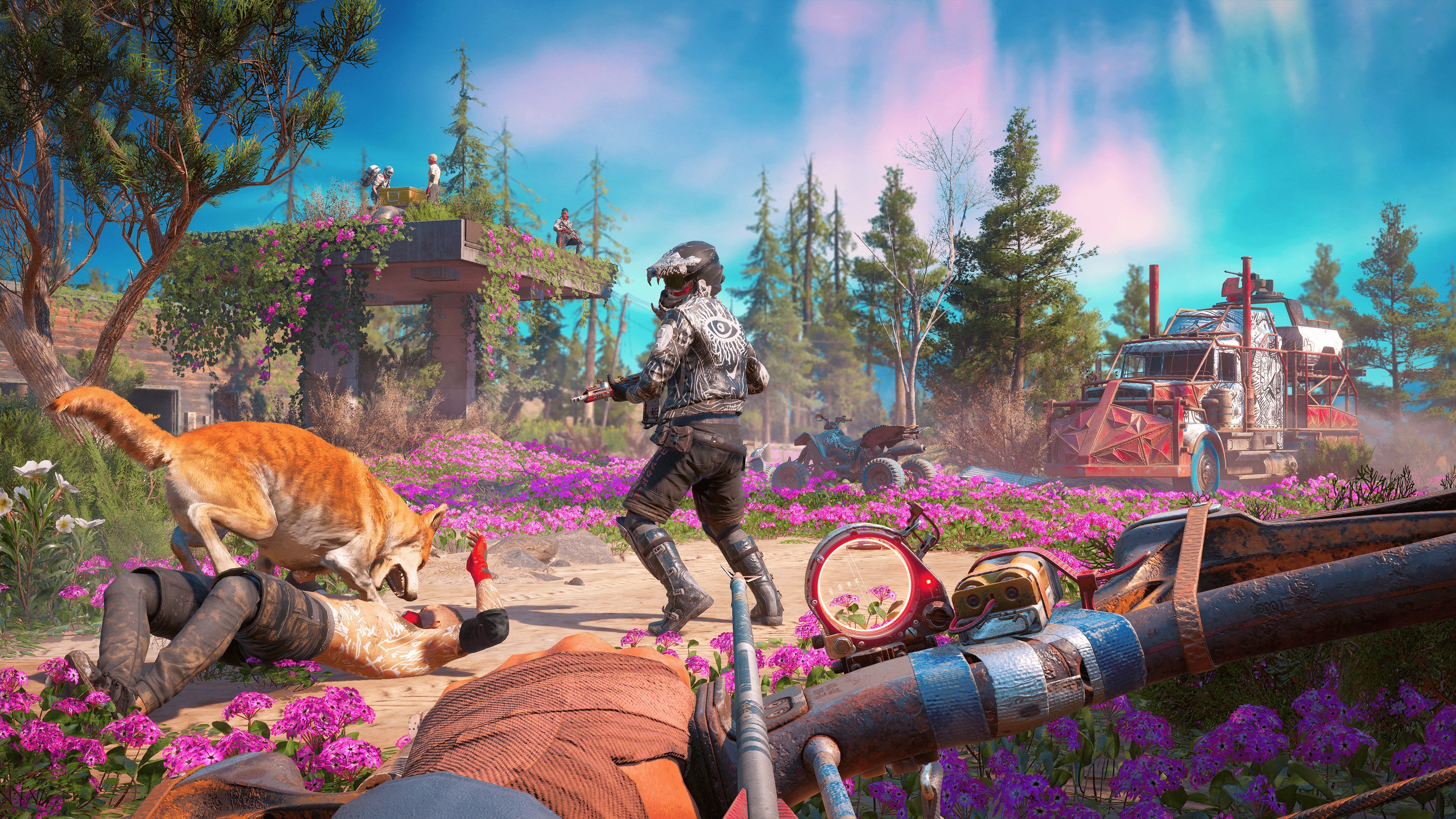 Far Cry New Dawn. Фар край Нью Доун. Far Cry New Dawn ps4. Фар край Нью давн геймплей.