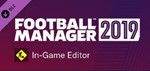 Football Manager 2019 In-Game Editor Steam Gift /РОССИЯ