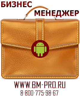 Мобильное приложение БИЗНЕС-МЕНЕДЖЕР