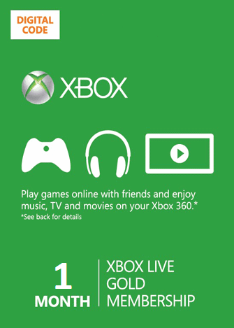 Xbox Live GOLD 1 month (Russia + world)