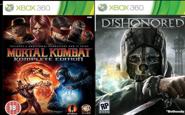 Mortal Kombat 9 / WWE 13 /+ 35 игр (XBOX360) |СБОРНИК