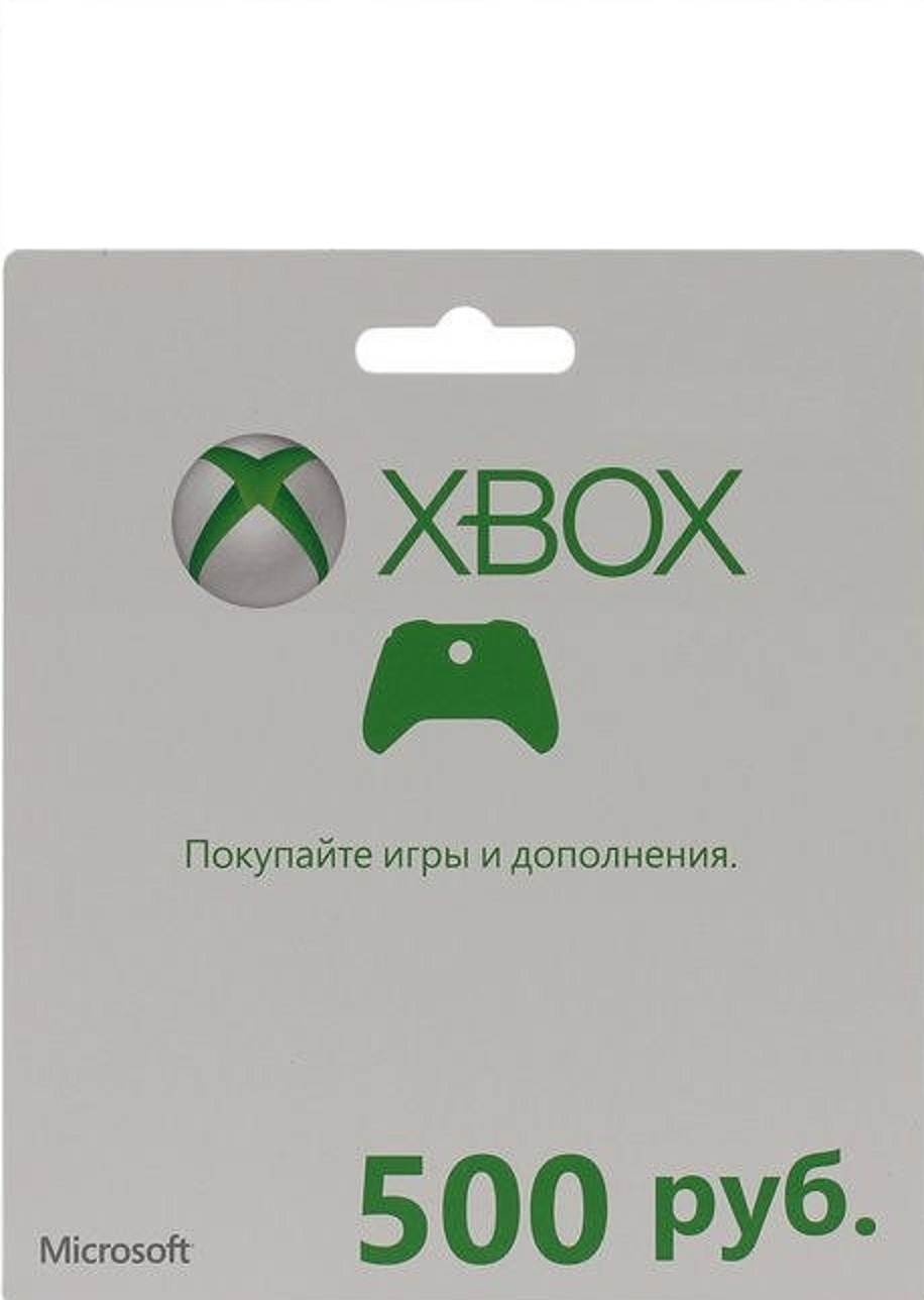 Карта оплаты xbox