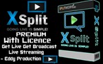 XSplit 1 ГОД ПРЕМИУМА ГЛОБАЛЬНЫЙ КЛЮЧ