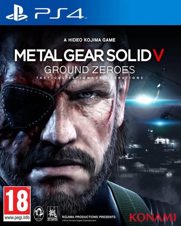 PS4 - Metal Gear Solid V:Ground Zeroes  (RUS)