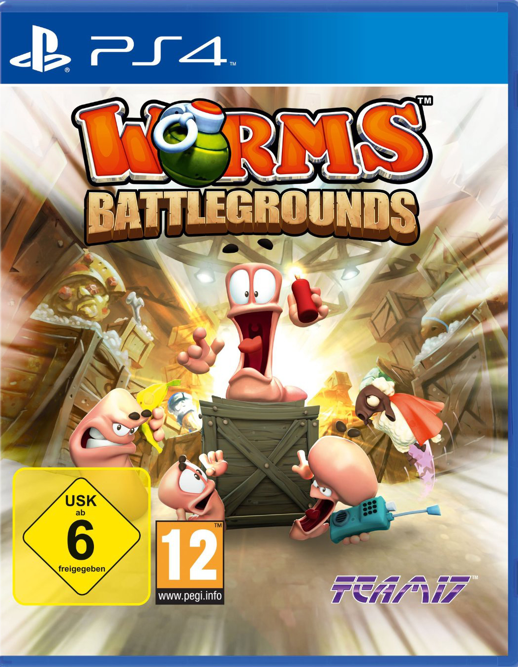 PS4 - Worms™ Battlegrounds (RUS)