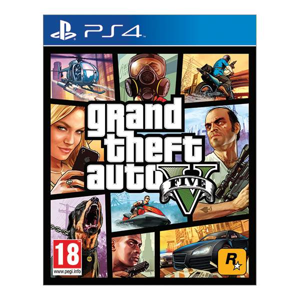 PS4 - Grand Theft Auto V + Evolve + Far Cry 4  (ENG)