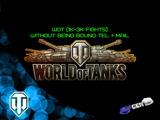 World of Tanks [1000 - 2000 Боев] [Почта + Без привязки