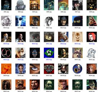 Biggest collection of 333 avatars.