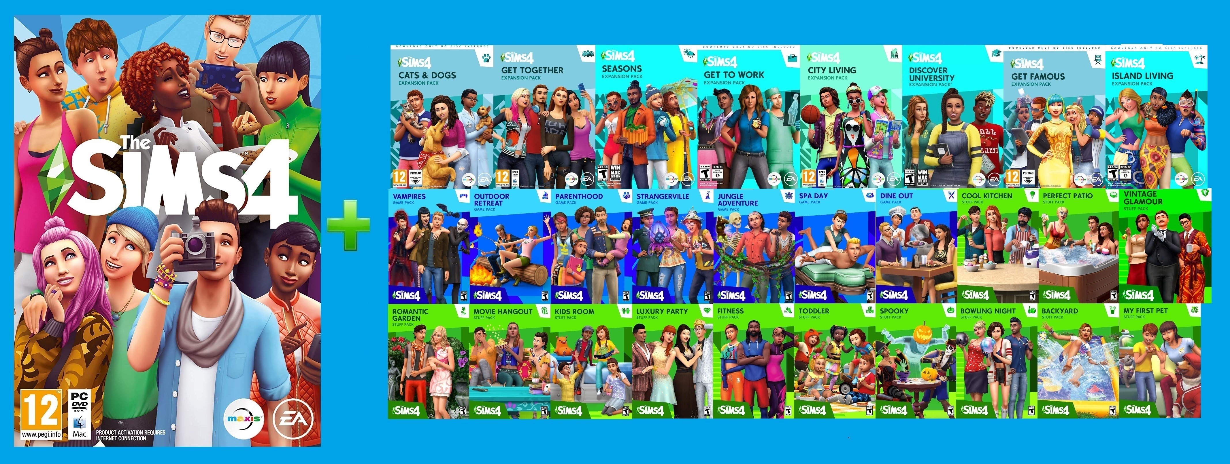 Buy the sims 4 complete collection multilanguage new email cheap 