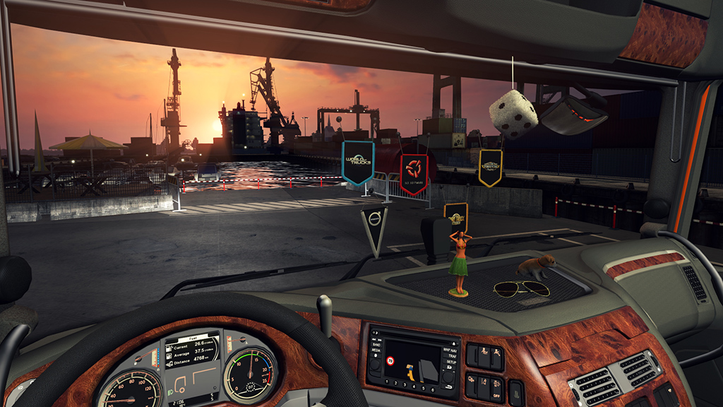 Euro Truck Simulator 2 - Cabin Accessories DLC| RUSSIA