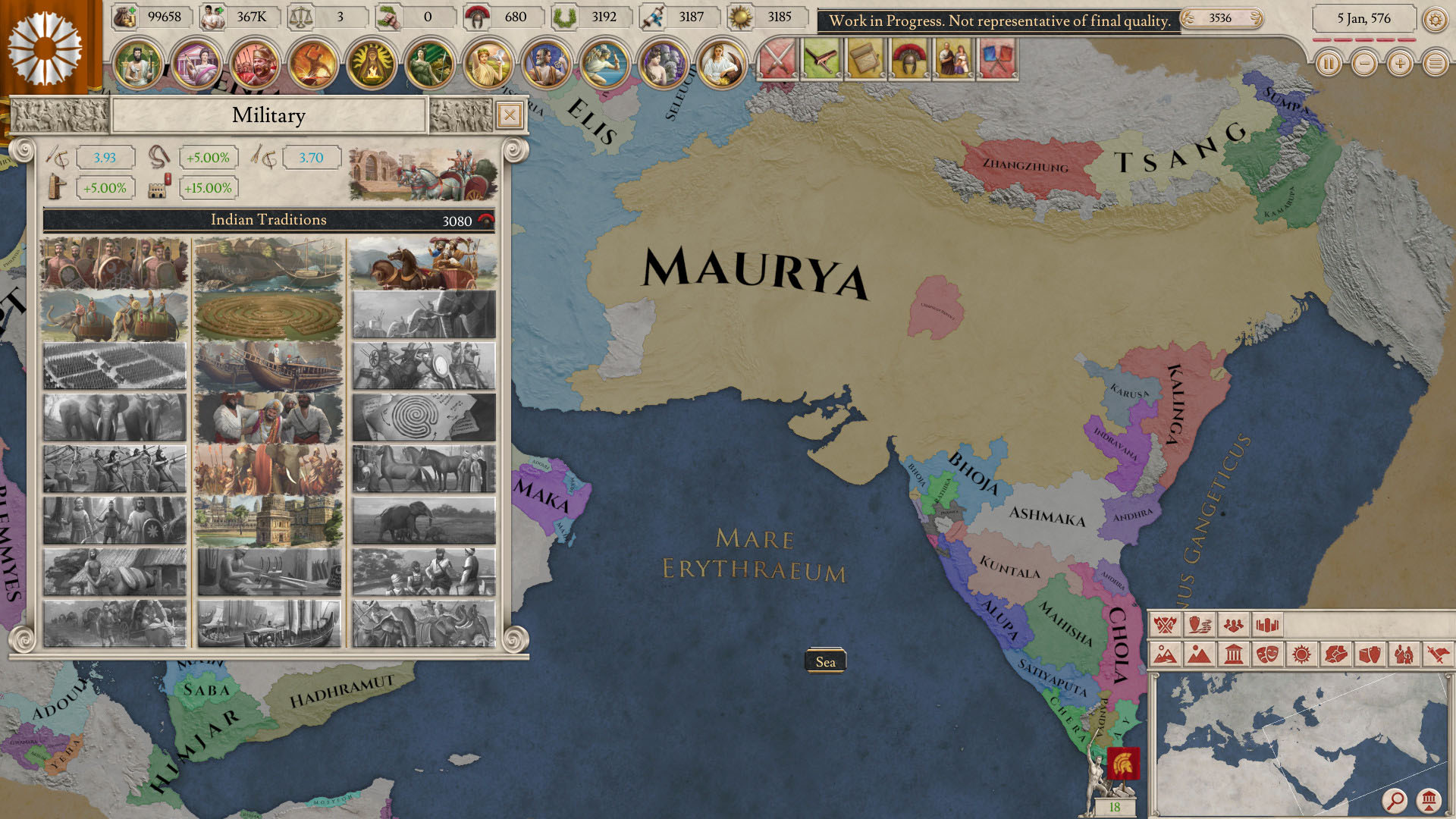 Imperator rome карта