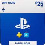 PlayStation™Store US | Карта пополнения $25