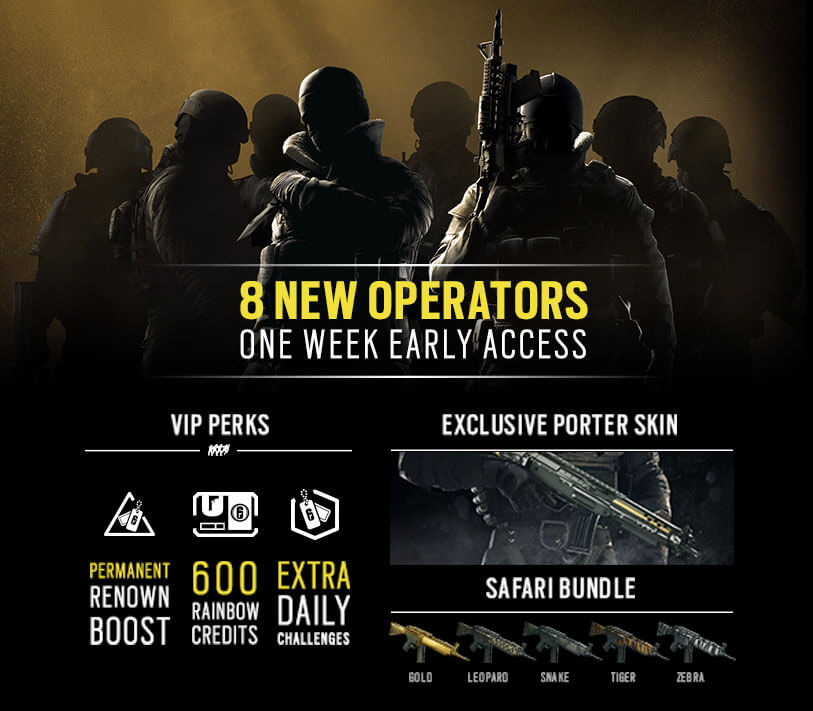 rainbow six siege season pass includes rainbow six siege season pass includes