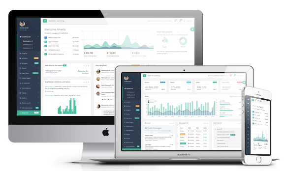 Шаблон для Админки - INSPINIA - Responsive Admin Theme