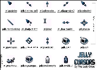 Курсоры Blue Jelly + БОНУС