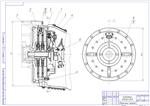 Чертеж Сцепление автомобиля КАМАЗ 5511