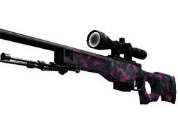 AWP | Пиксельный камуфляж «Розовый» (Немного поношенное