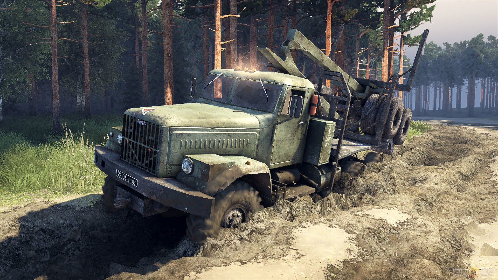 Игра Spin Tires MUDRUNNER
