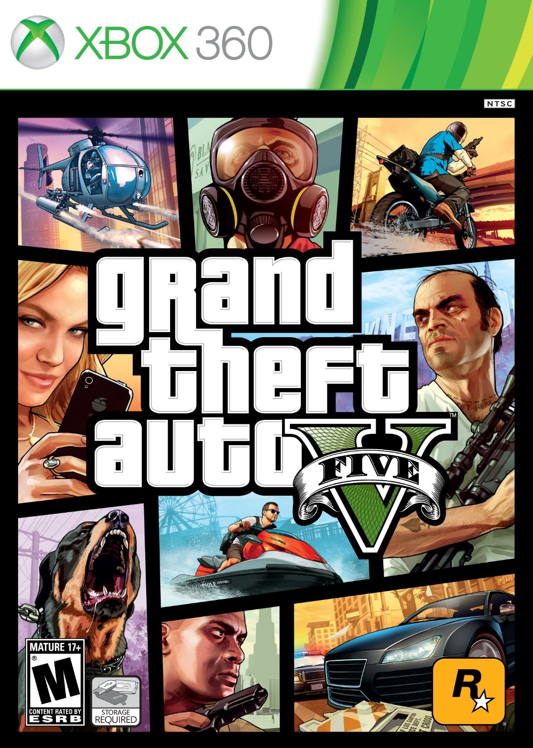 GTA 5 + Mafia 2 + F1™ 2013 + 6 игр (XboX 360)