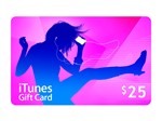 iTUNES GIFT CARD - 25$ - (USA/SCAN) Best price