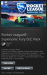 Rocket League Supersonic Fury DLC Pack (Steam Gift ROW) - irongamers.ru
