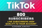 800 live subscribers to your Tik Tok account - irongamers.ru