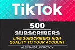 500 живых подписчиков на Ваш аккаунт в Tik Tok