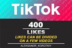 400 Likes by live people on Your videos in Tik Tok
