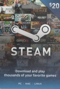 20$ Steam Wallet Card (US) Discount