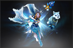 Dota 2Frost Avalanche (Аркана) [Crystal Maiden]