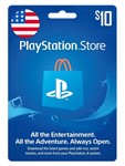(PSN) Playstation Network 10 USD (USA) ✅ Official
