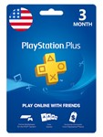 PSN) Playstation Plus 3 Mount 90 Day (USA) ? Wholesale