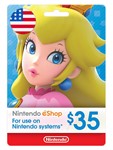 Nintendo eShop 35 USD (USA) 🕹️