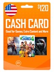 ORIGIN EA Cash Card 120 USD (US)