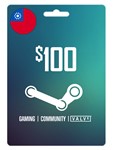 Steam Wallet 100 TWD (About 3.6 USD) ✔️