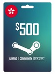 Steam Wallet 500 HKD (About 64.34 USD) ✔️ - irongamers.ru