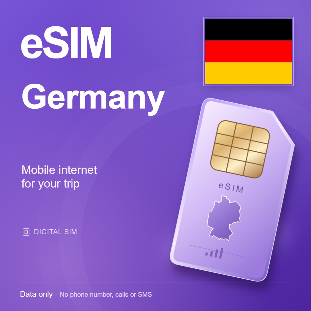eSIM Germany — mobile data for travel photo 1
