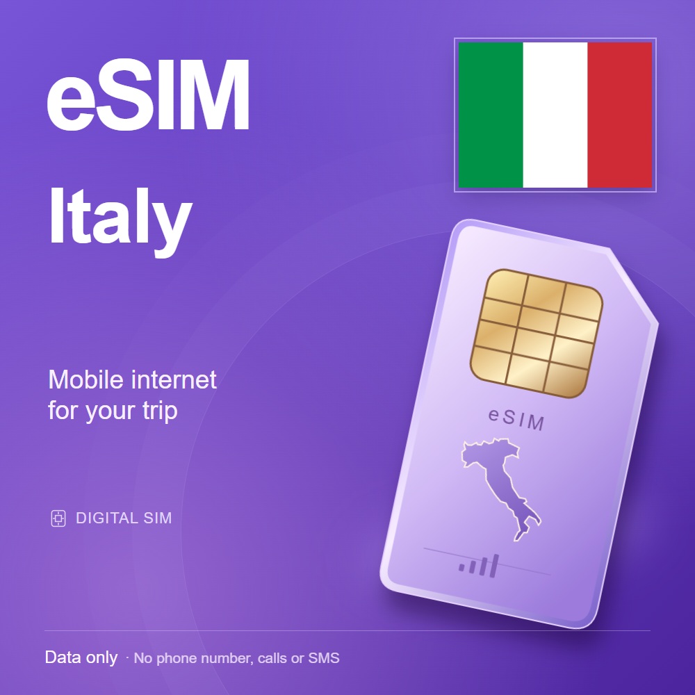 eSIM Italy — mobile data for travel photo 1