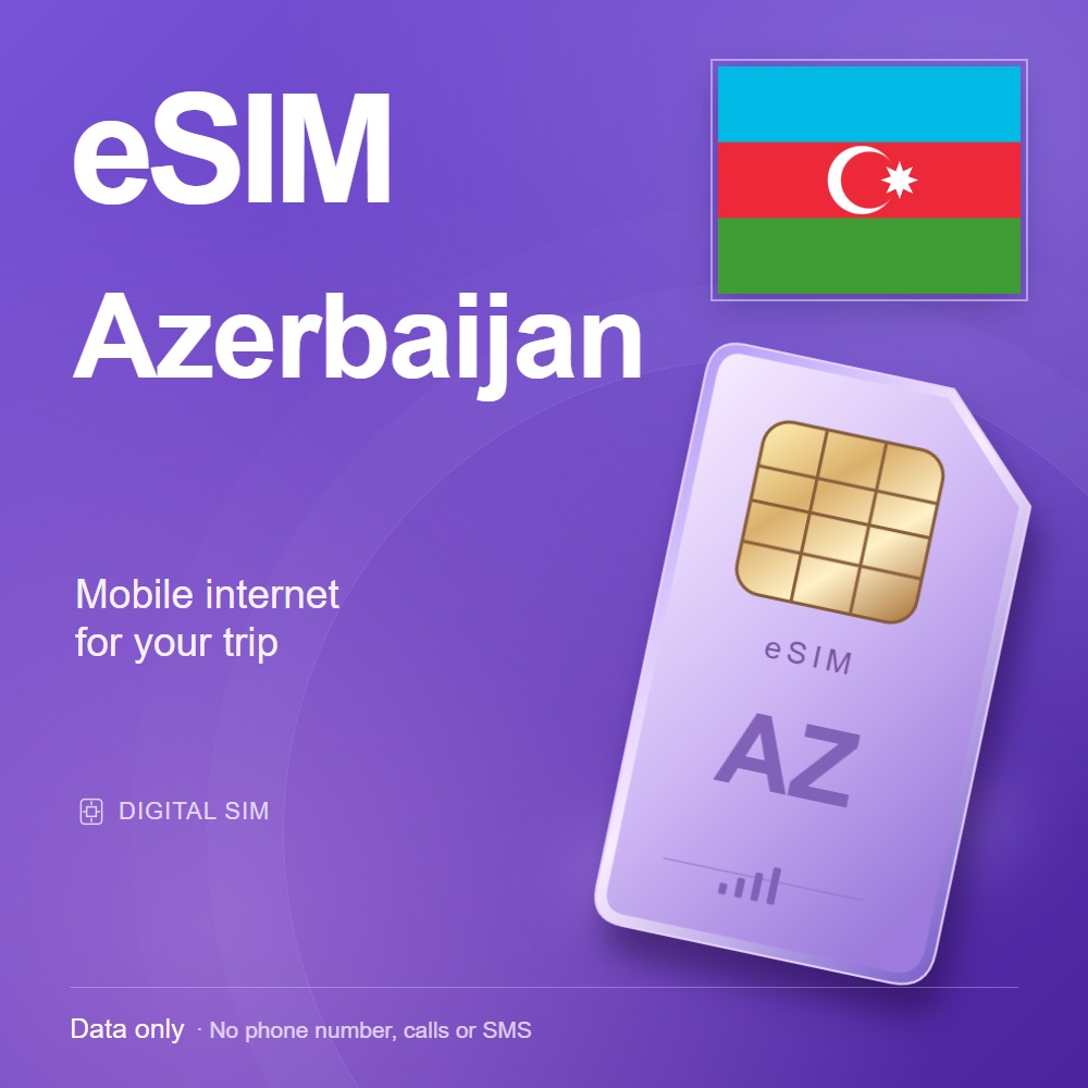 eSIM Azerbaijan — mobile data for travel photo 1