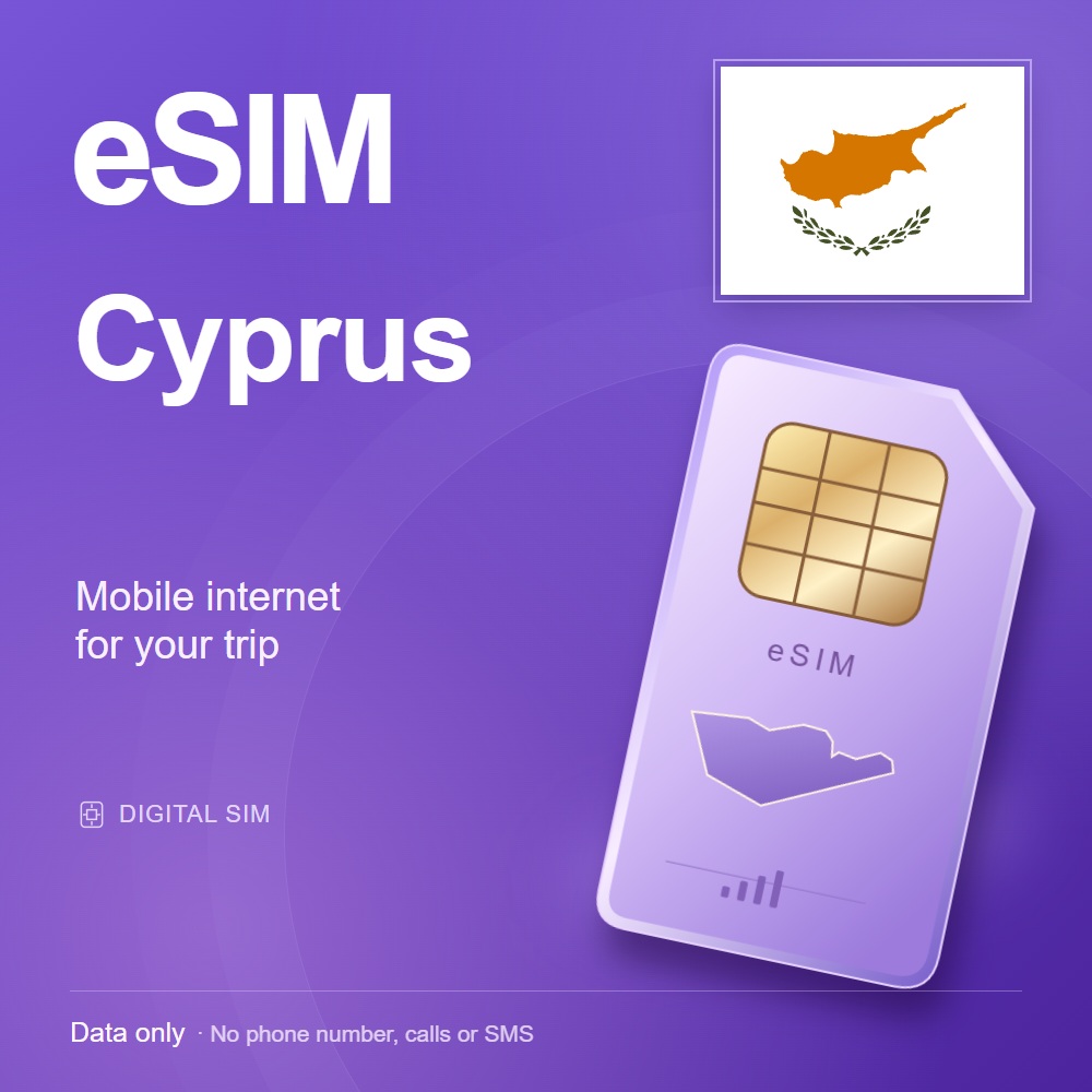 eSIM Cyprus — mobile data for travel photo 1