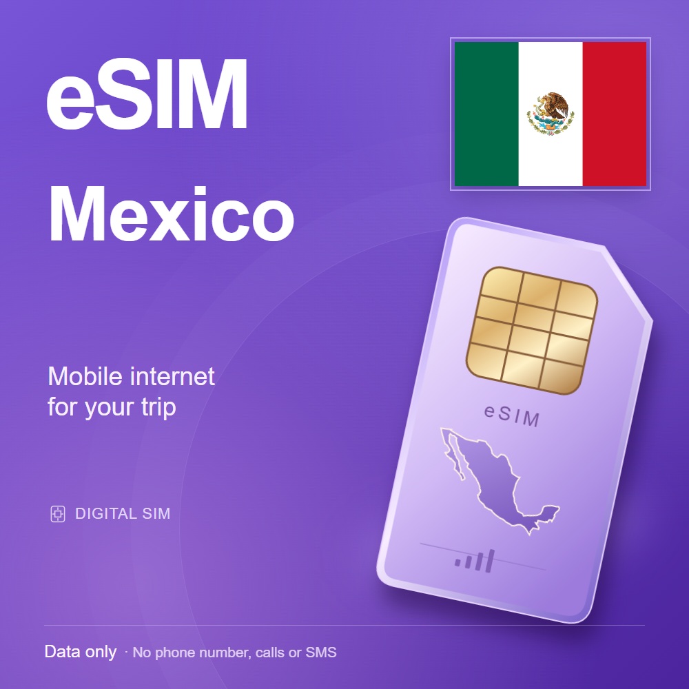 eSIM Mexico — mobile data for travel photo 1