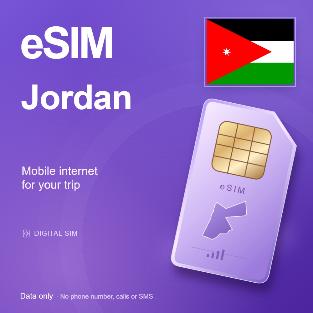 eSIM Jordan — mobile data for travel photo 1