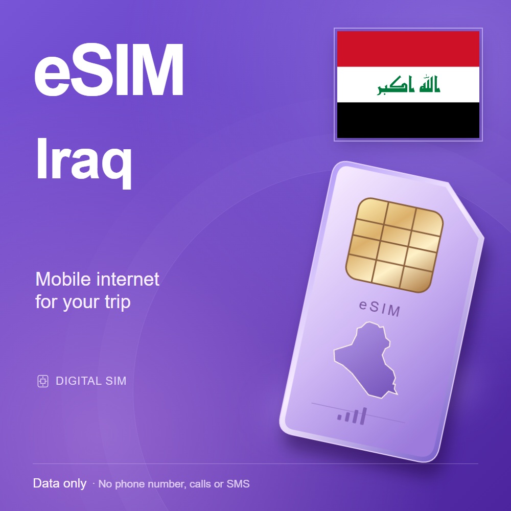 eSIM Iraq — mobile data for travel photo 1
