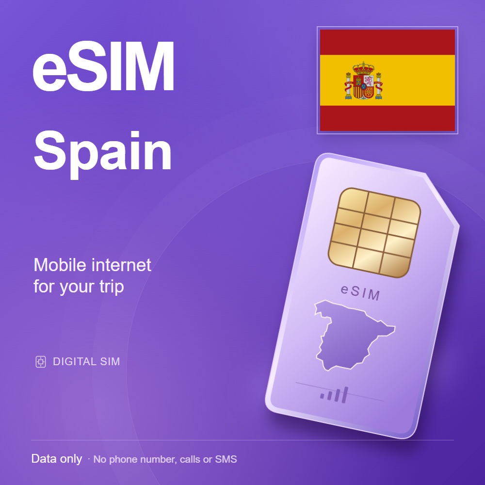 eSIM Spain — mobile data for travel photo 1