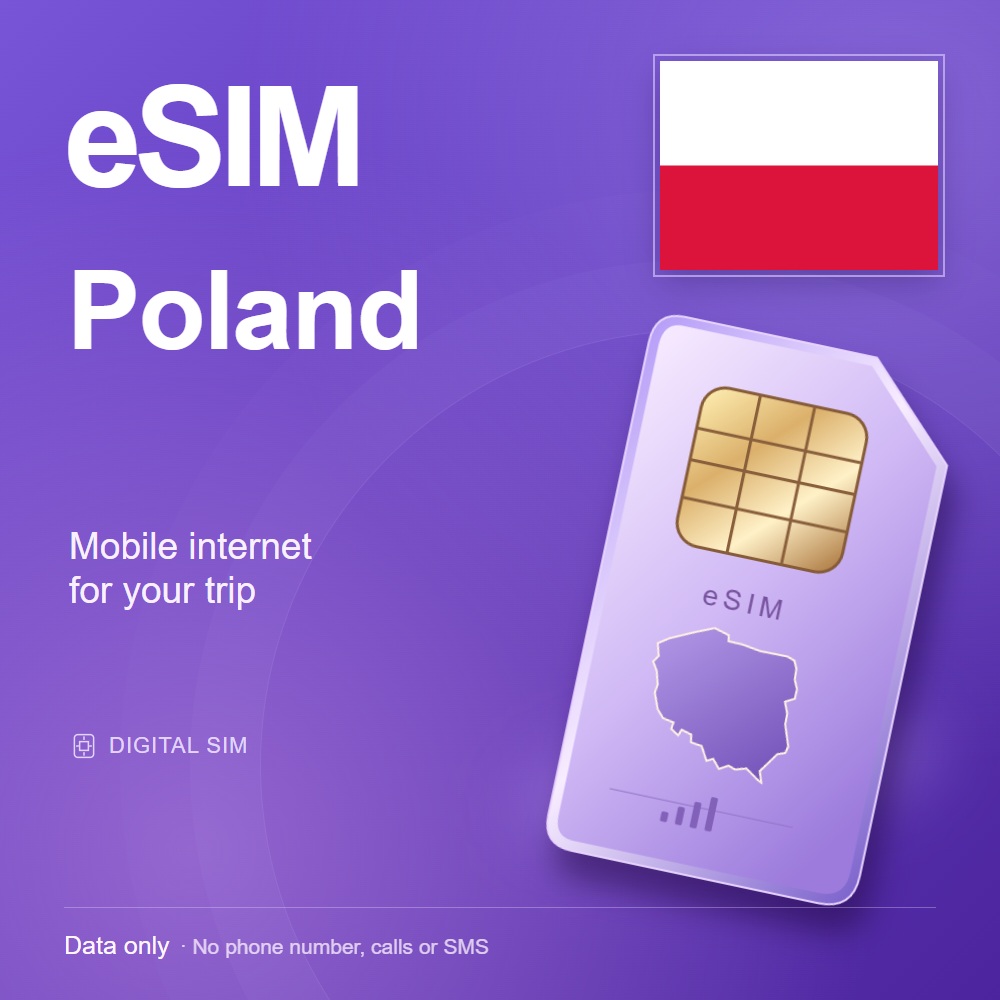 eSIM Poland — mobile data for travel photo 1