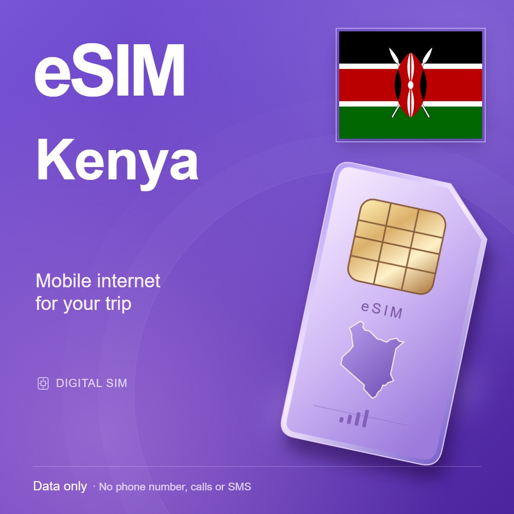eSIM Kenya — mobile data for travel photo 1