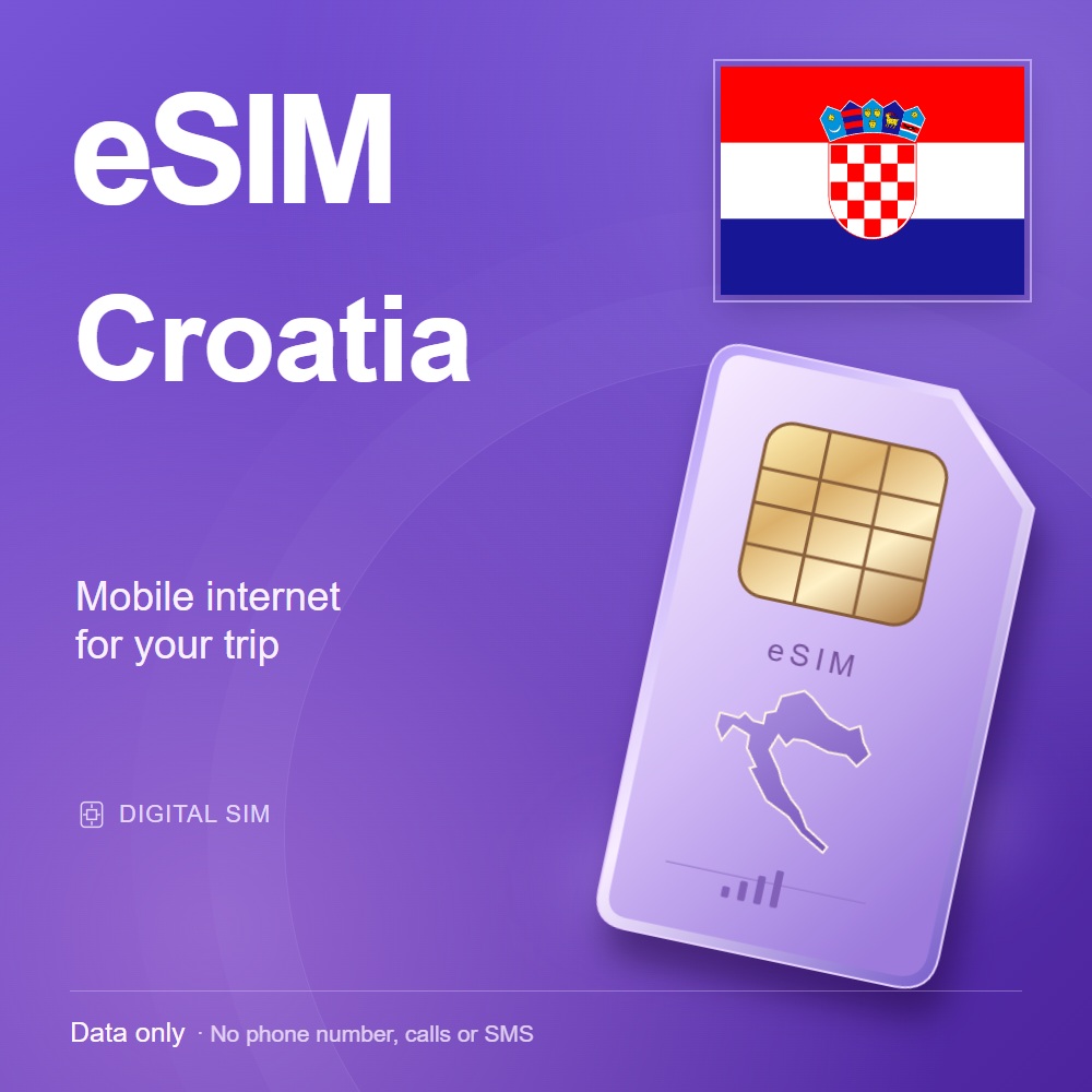 eSIM Хорватия — мобильный интернет в поездке фото 1