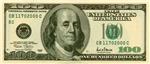 Scanned images of American dollars